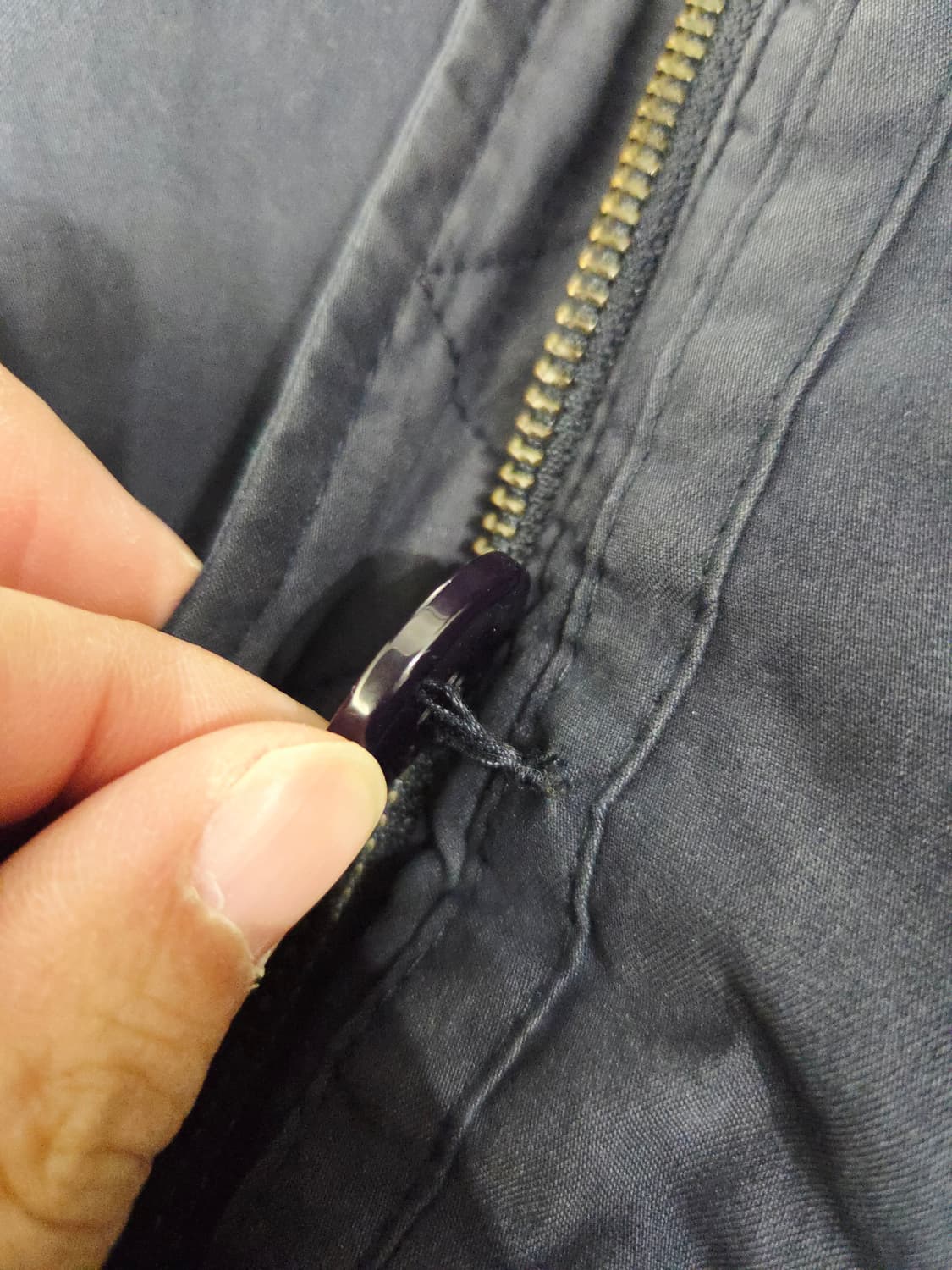 라코스테 네이비 덕다운 파카 패딩_95 상품이미지6