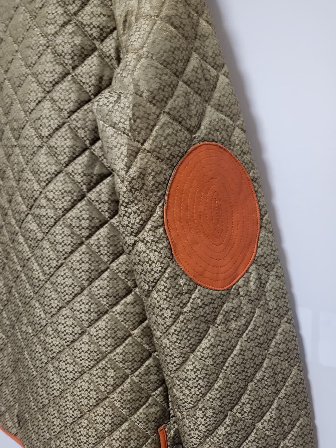 코치 가죽디테일 퀄팅자켓 상품이미지3