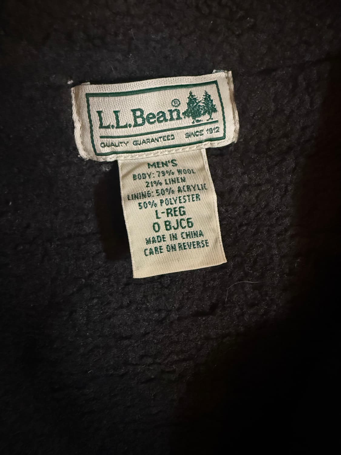 L.L.Bean 엘엘빈 울 집업 니트 자켓 L 상품이미지3