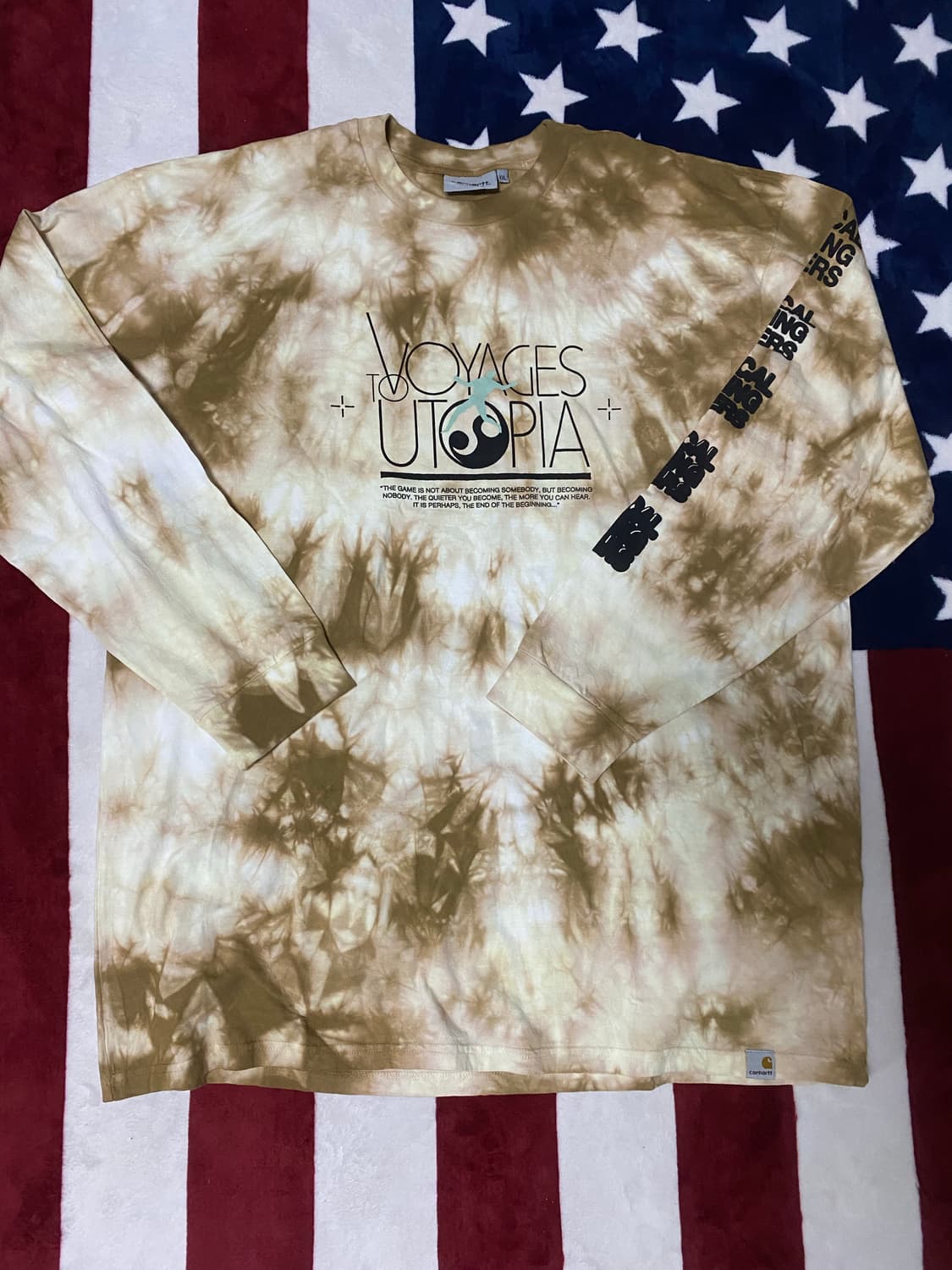 칼하트 WIP 타이 다이 긴팔 상품이미지1