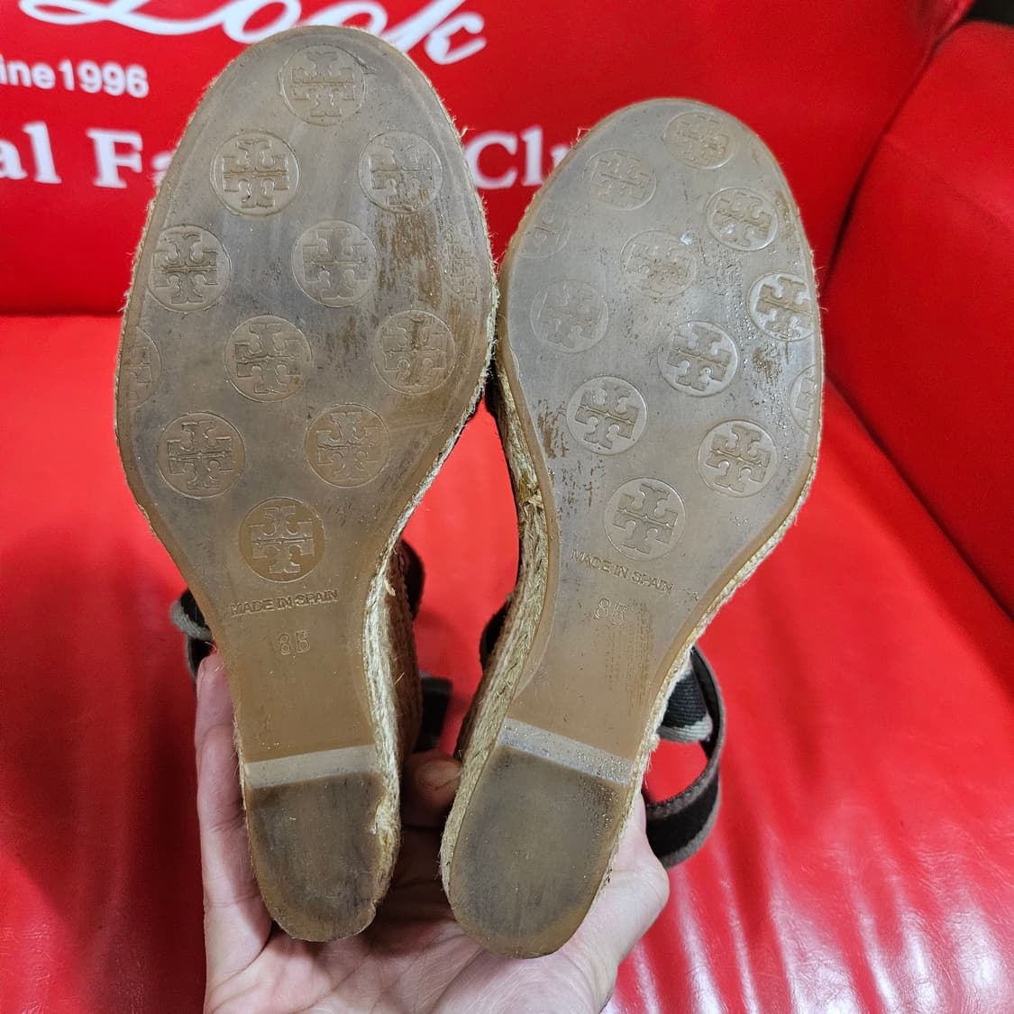 토리버치 프리다 에스파듀 웨지힐 8b size(250) 상품이미지7