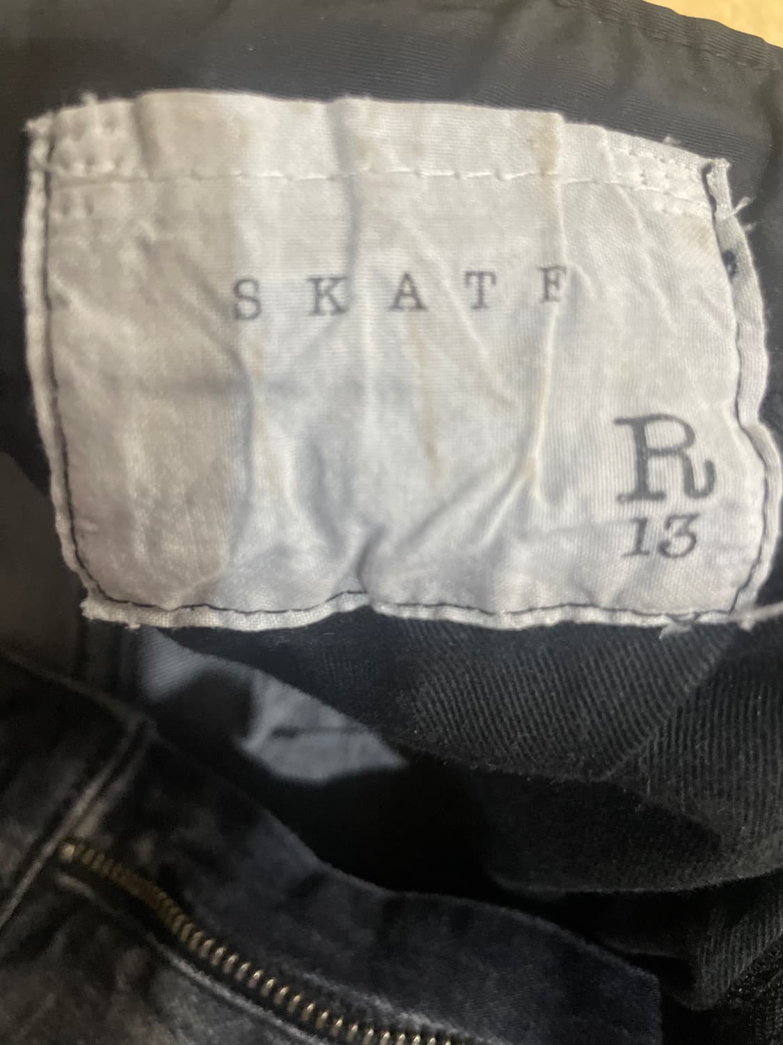 R13 알써틴 스케이트 데님 상품이미지2