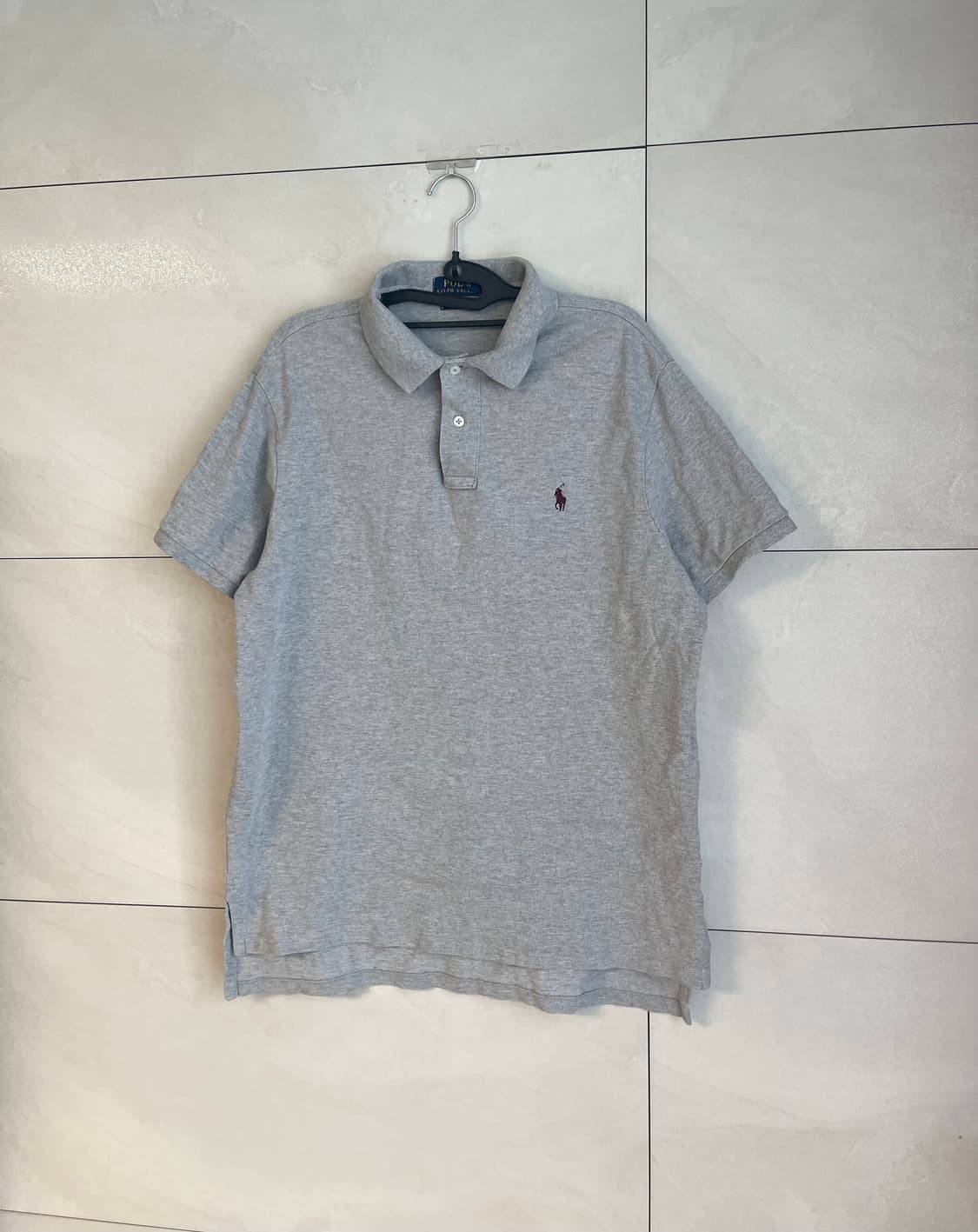 폴로 랄프로렌 포니 카라 PK 셔츠 그레이 (L size)  상품이미지3