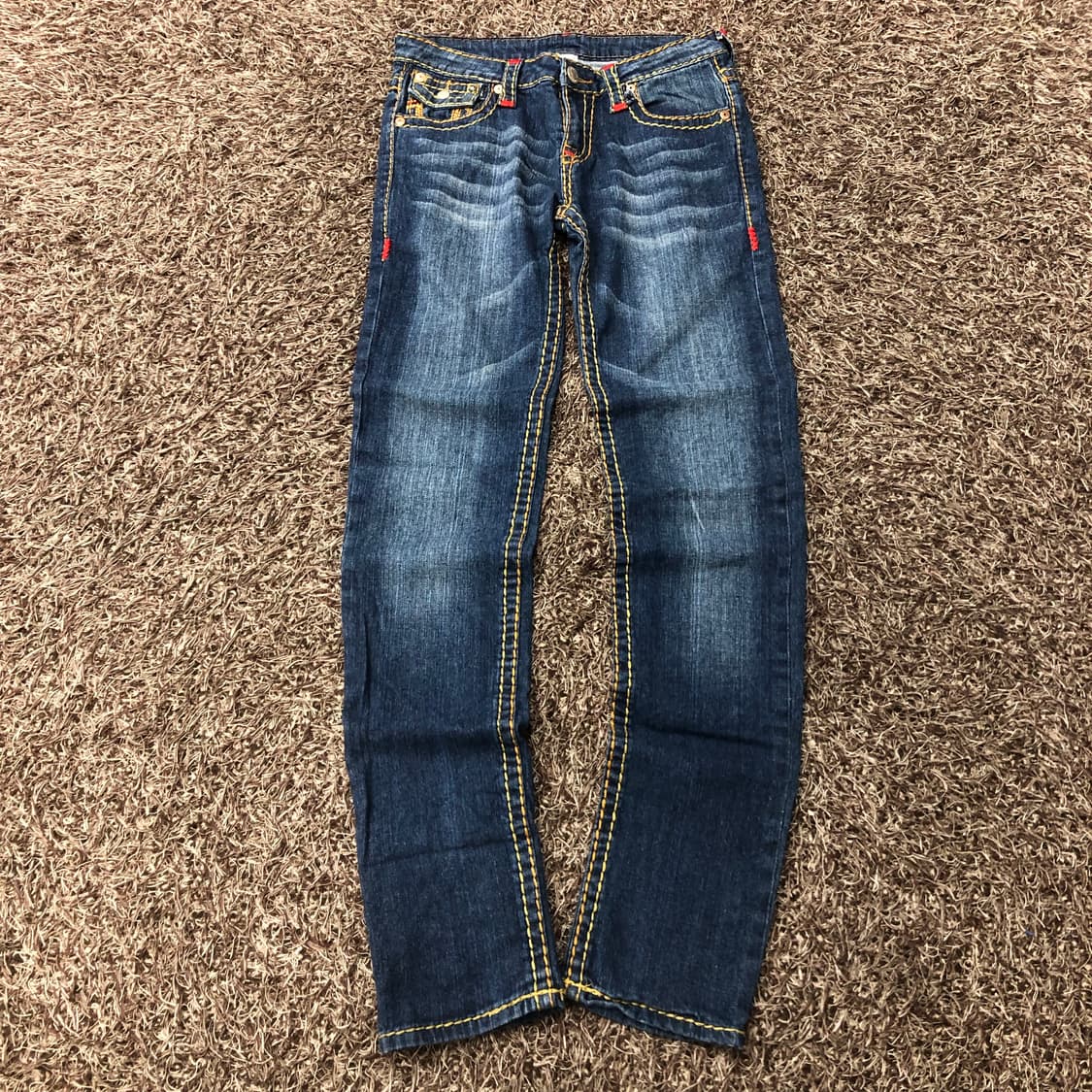 트루릴리전 조이 워싱 데님 팬츠 상품이미지2