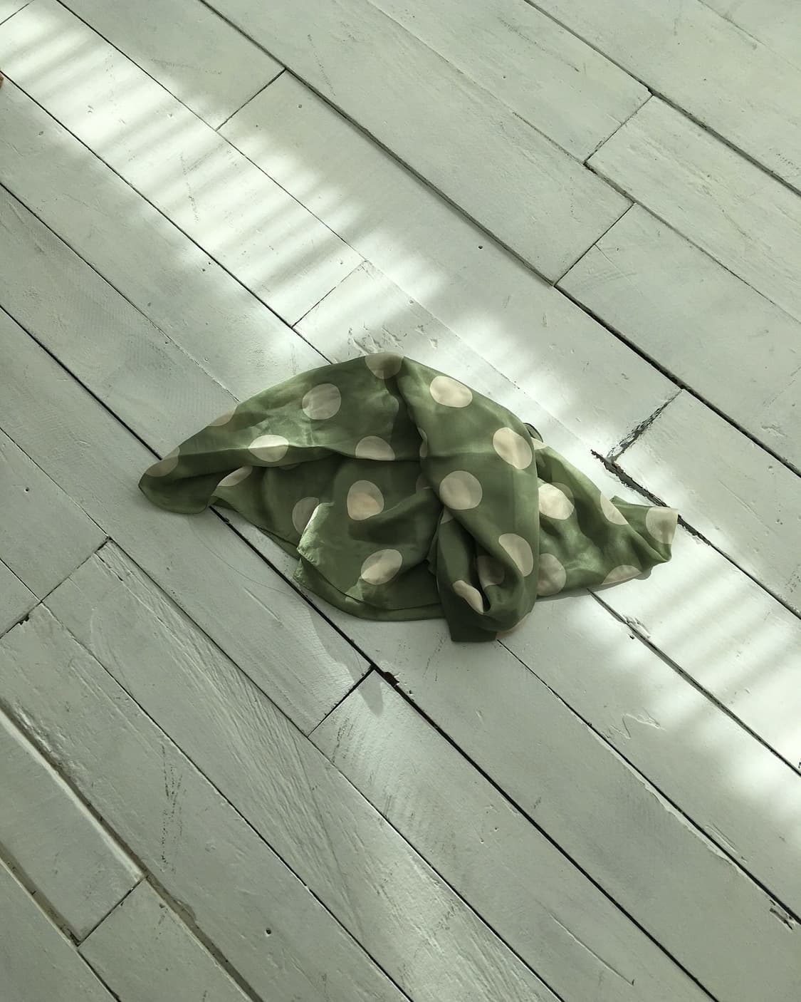 [JAPANESE VINTAGE] Dot Silk Scarf 상품이미지2