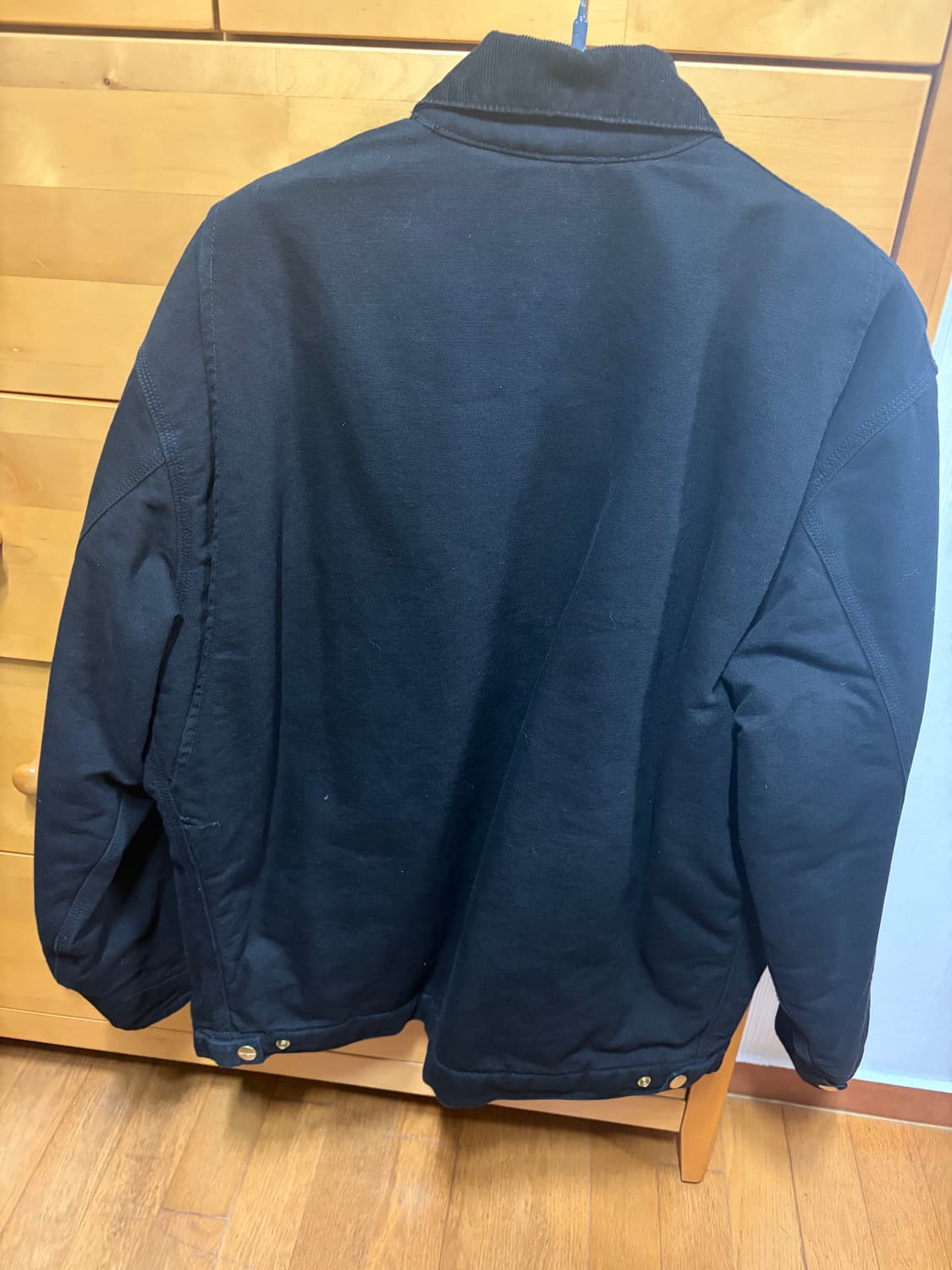 칼하트 WIP 디트로이트 OG 블랙 자켓 XL 상품이미지3