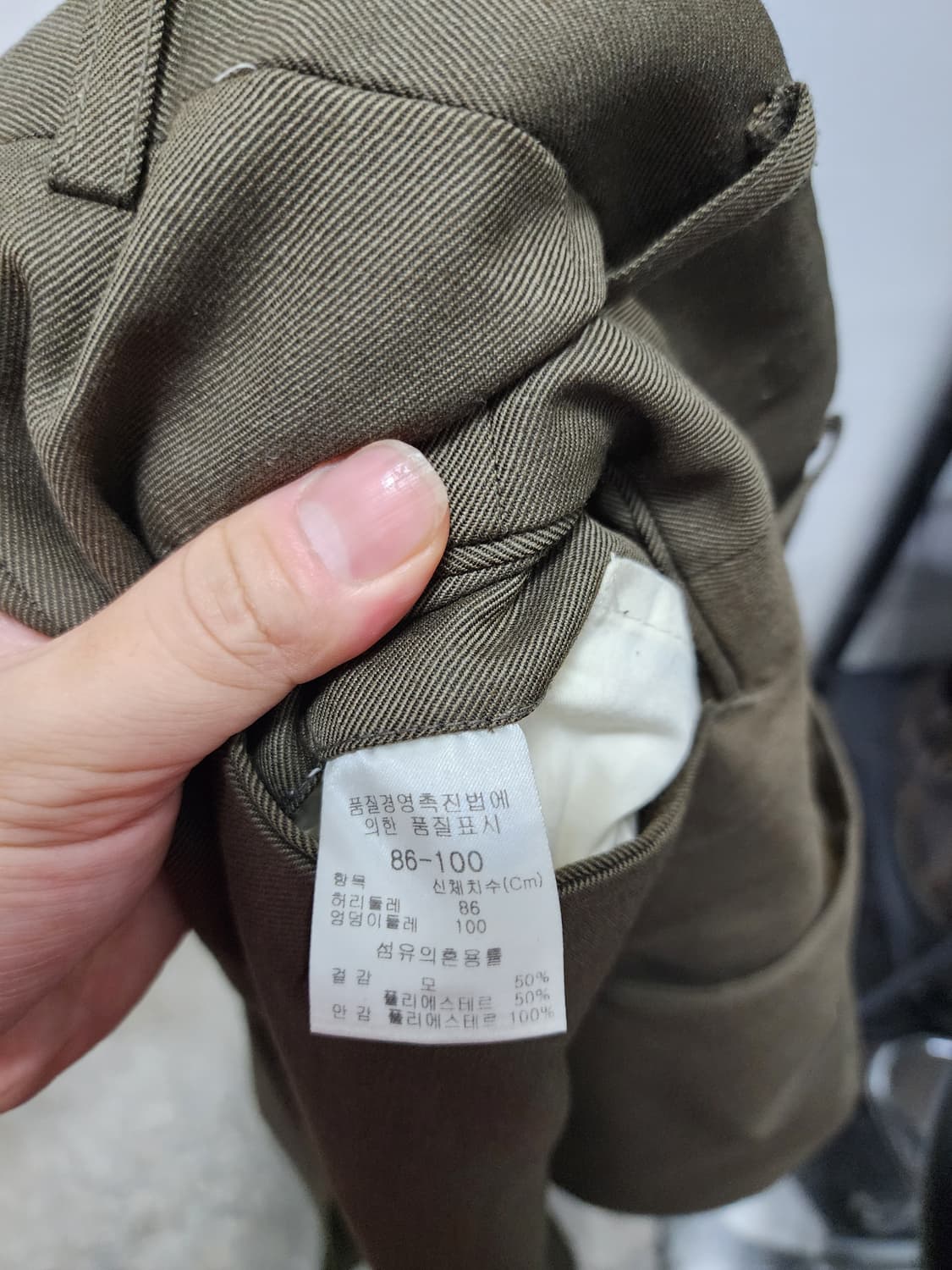 PAT 브라운 슬랙스 상품이미지3