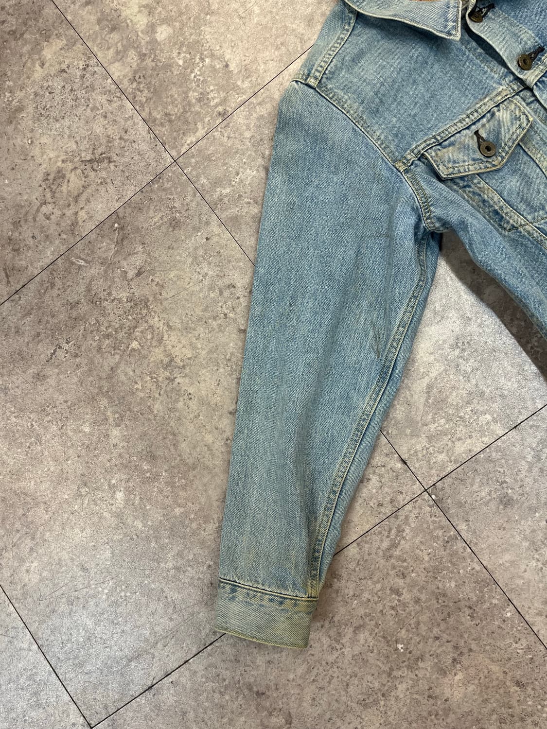 에드윈 데님 자켓 XS #csz2688 상품이미지6