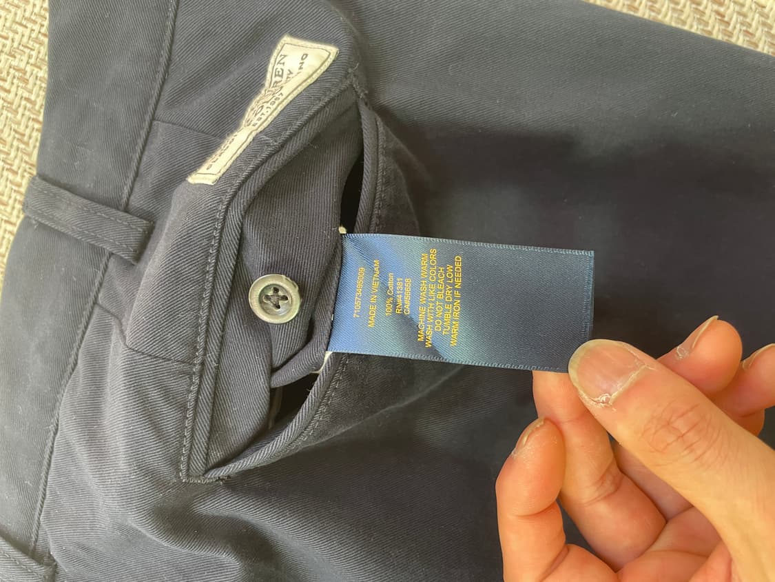 폴로 랄프로렌 네이비 치노팬츠  상품이미지10