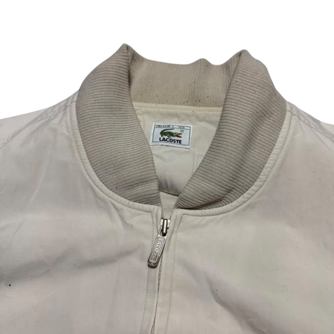 라코스테 아이보리 봄버 자켓 상품이미지2