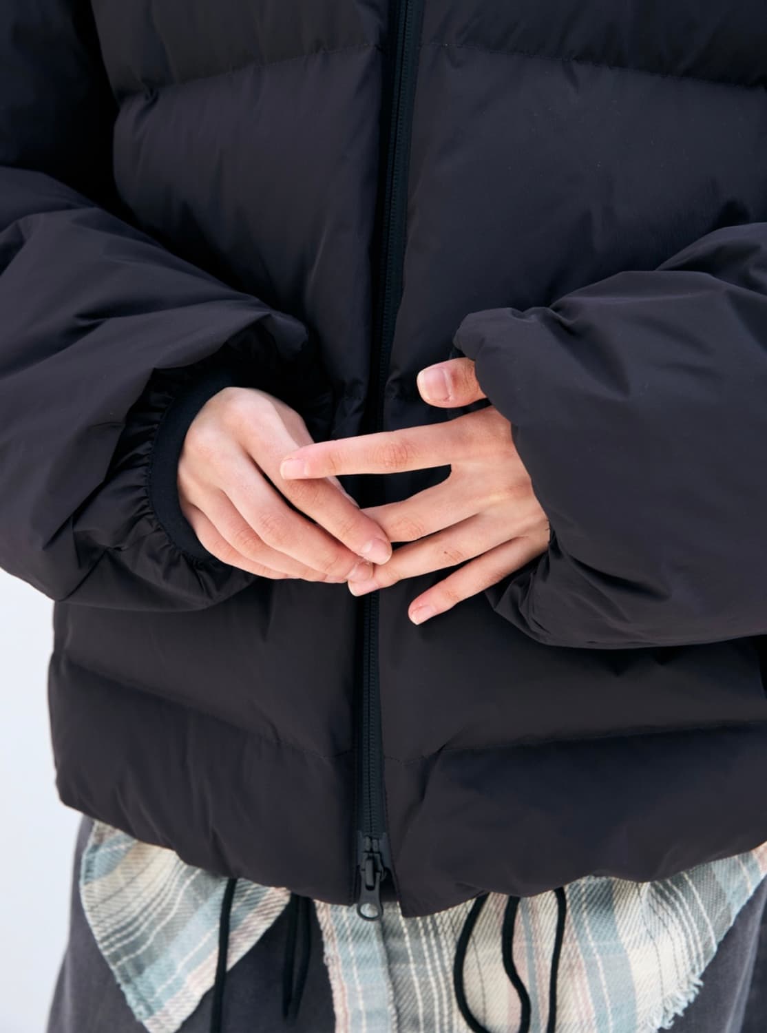 해칭룸 4pk 푸퍼 패딩 버건디 4 상품이미지5