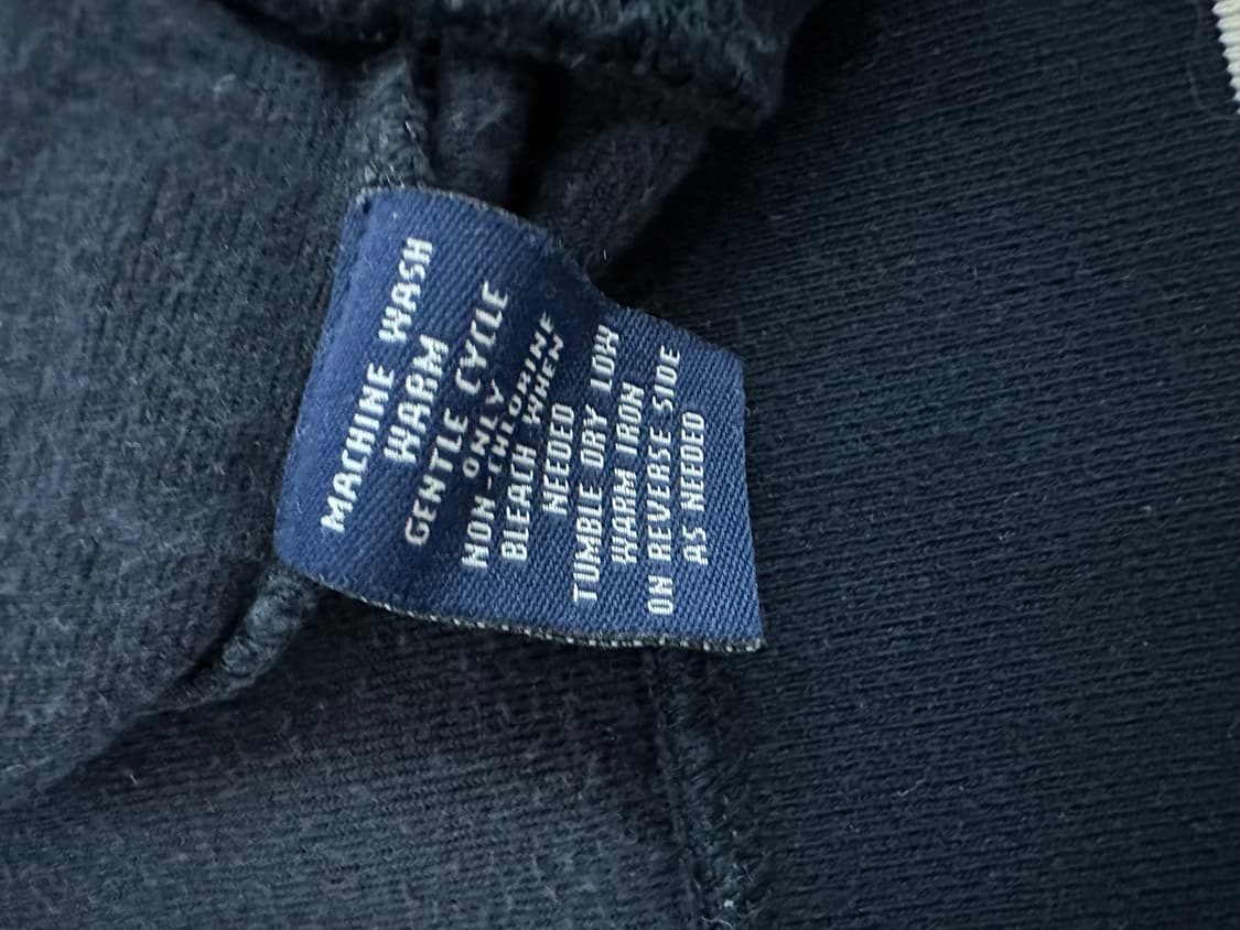 챕스 랄프로렌 네이비 벨벳 집업 상품이미지5