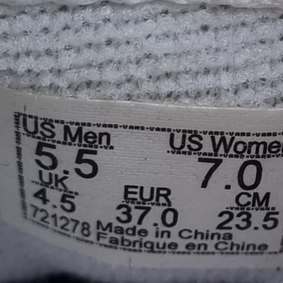 반스 SK8 레오파드 여성하이탑235. 상품이미지6