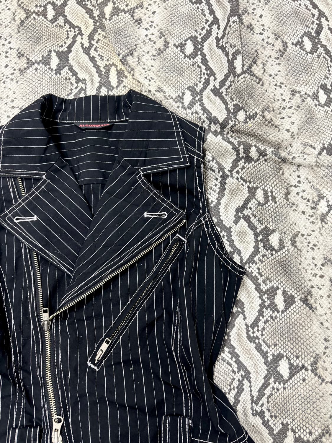 “Algonquins” 00’s Design Stripe 2-way Lo 상품이미지5