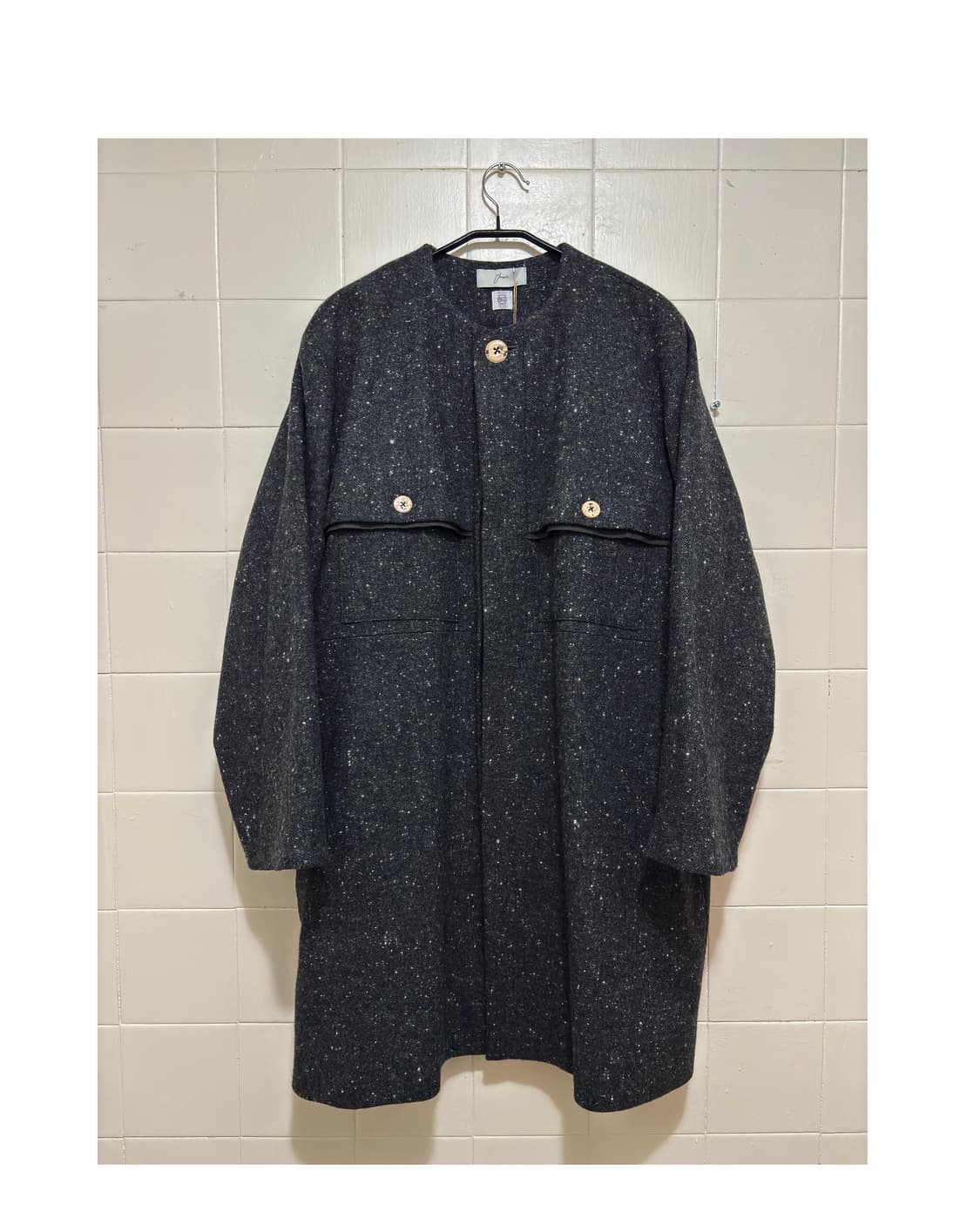 아마치 오버 레이드 코트 상품이미지1