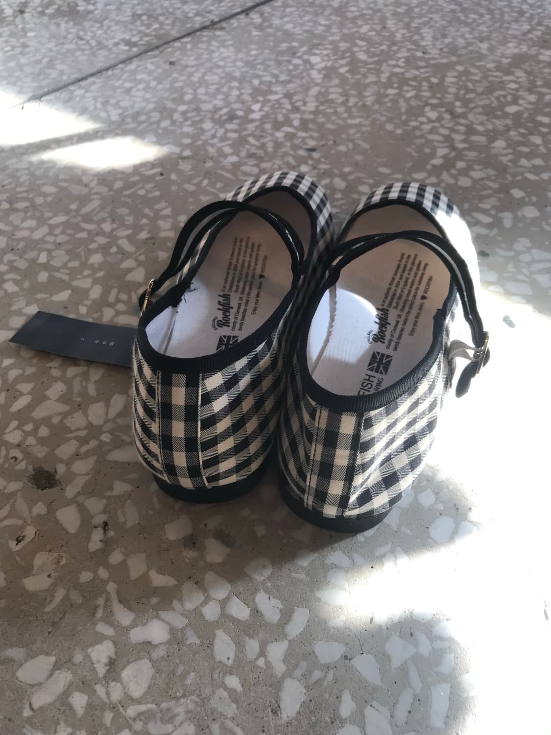 Rockfish London Check Mary Jane Flats  상품이미지4
