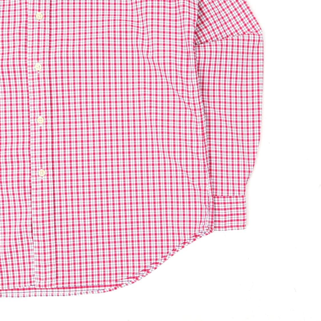 폴로 랄프로렌 핑크 체크 퍼포먼스 코튼 셔츠 상품이미지4