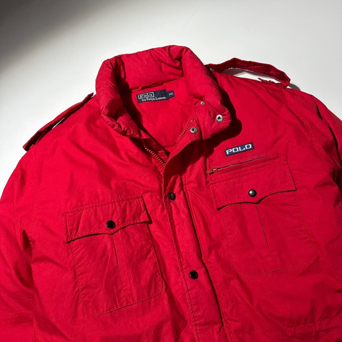 폴로 랄프로렌 90‘s 다운 패딩 점퍼 상품이미지4