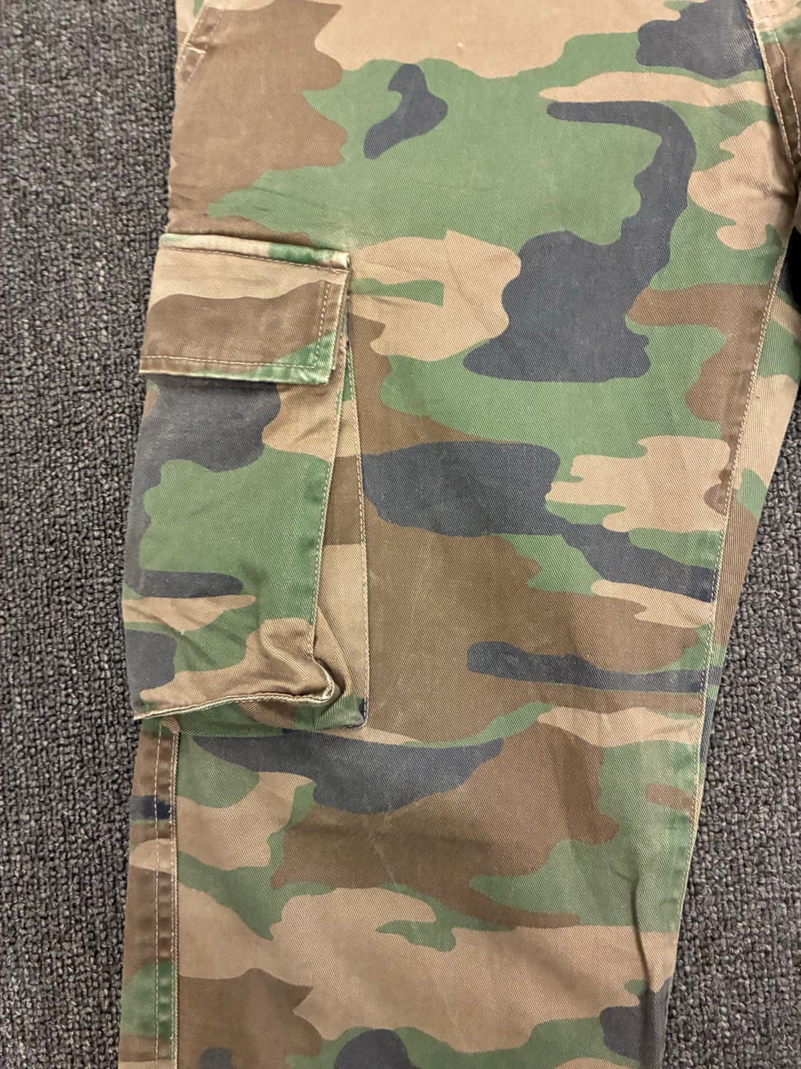 L)Japanese vintage 여성 밀리터리 카고 팬츠 상품이미지4