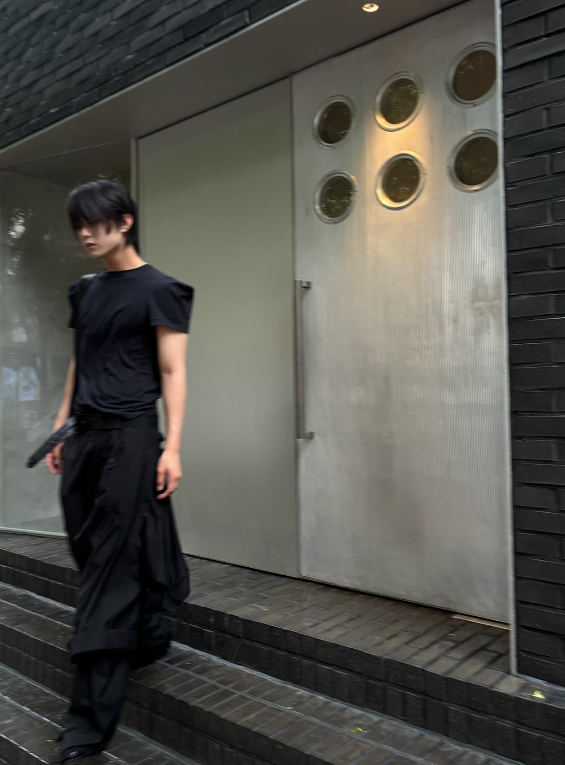 라프시몬스 05AW 더블 벨트 상품이미지1