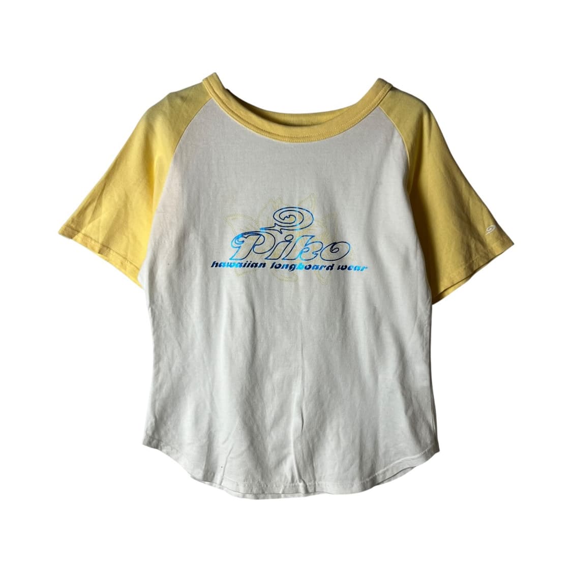 [PIKO] 피코 크롭 래글런 티셔츠 상품이미지1