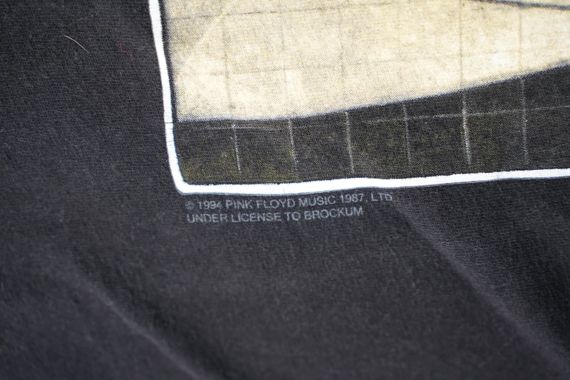 (XXL) 90s핑크플로이드 디비전 벨 밴드티 상품이미지6
