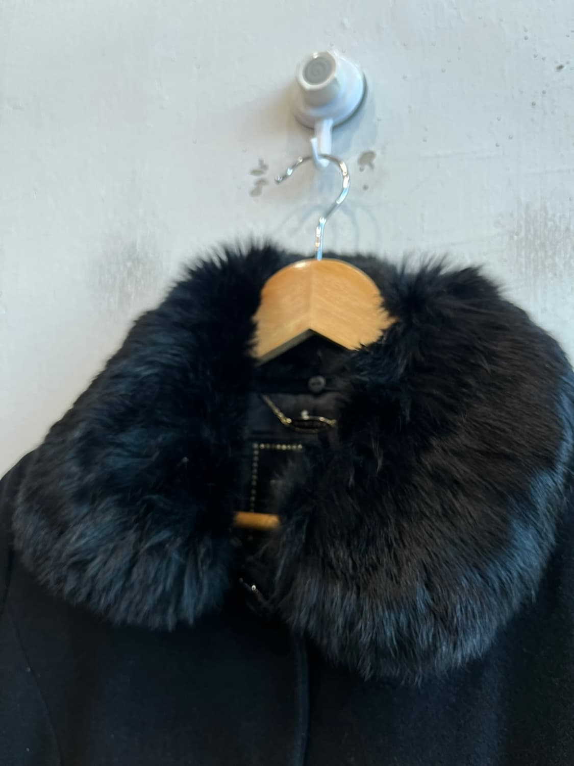 아네스베 울 코트 블랙 상품이미지2