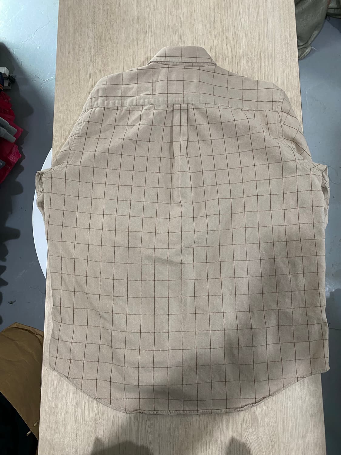 바나나 리퍼블릭 체크 셔츠 (105) 상품이미지5