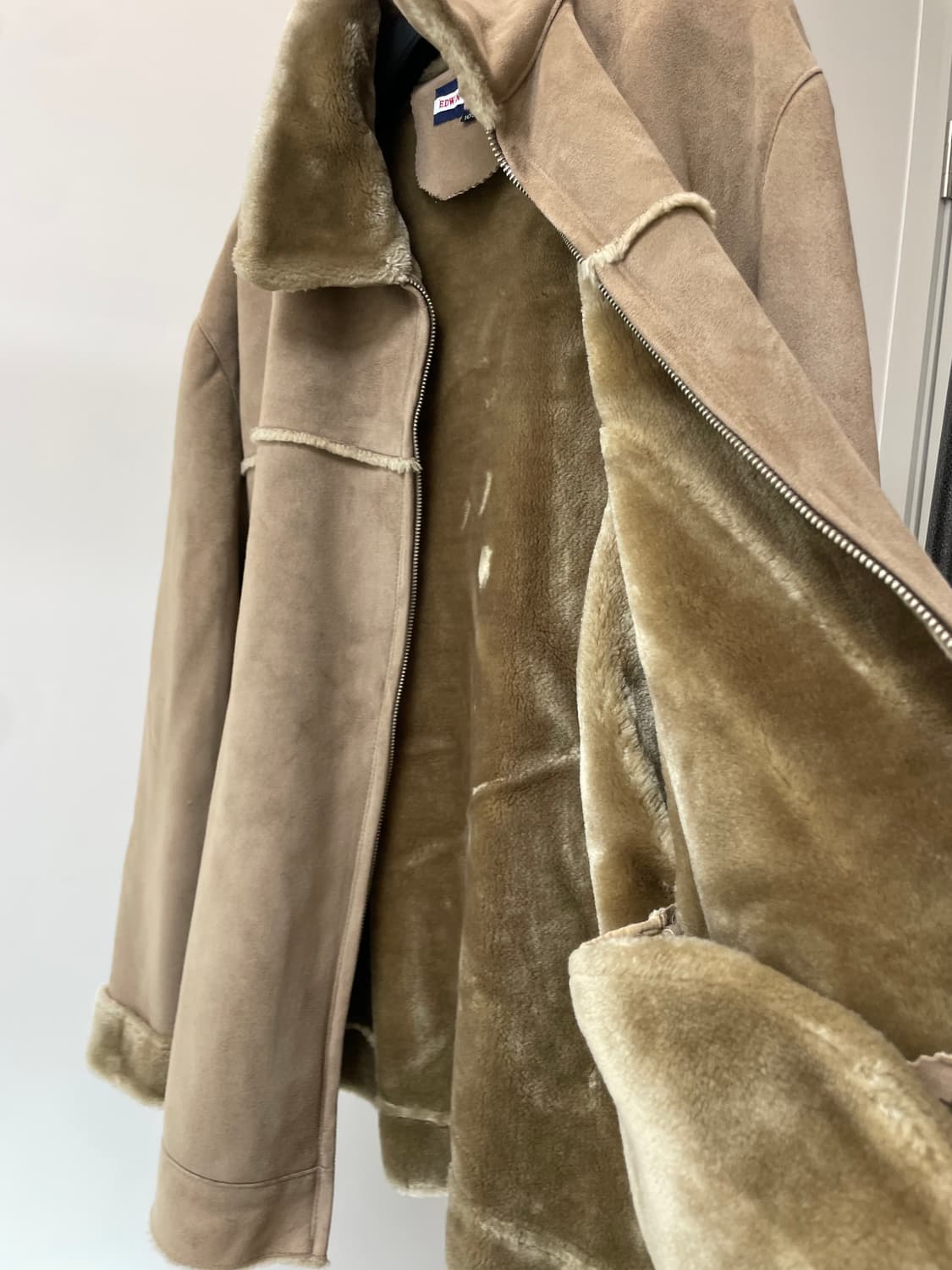 (105) Edwin 에드윈 시어링 무스탕 자켓 상품이미지7