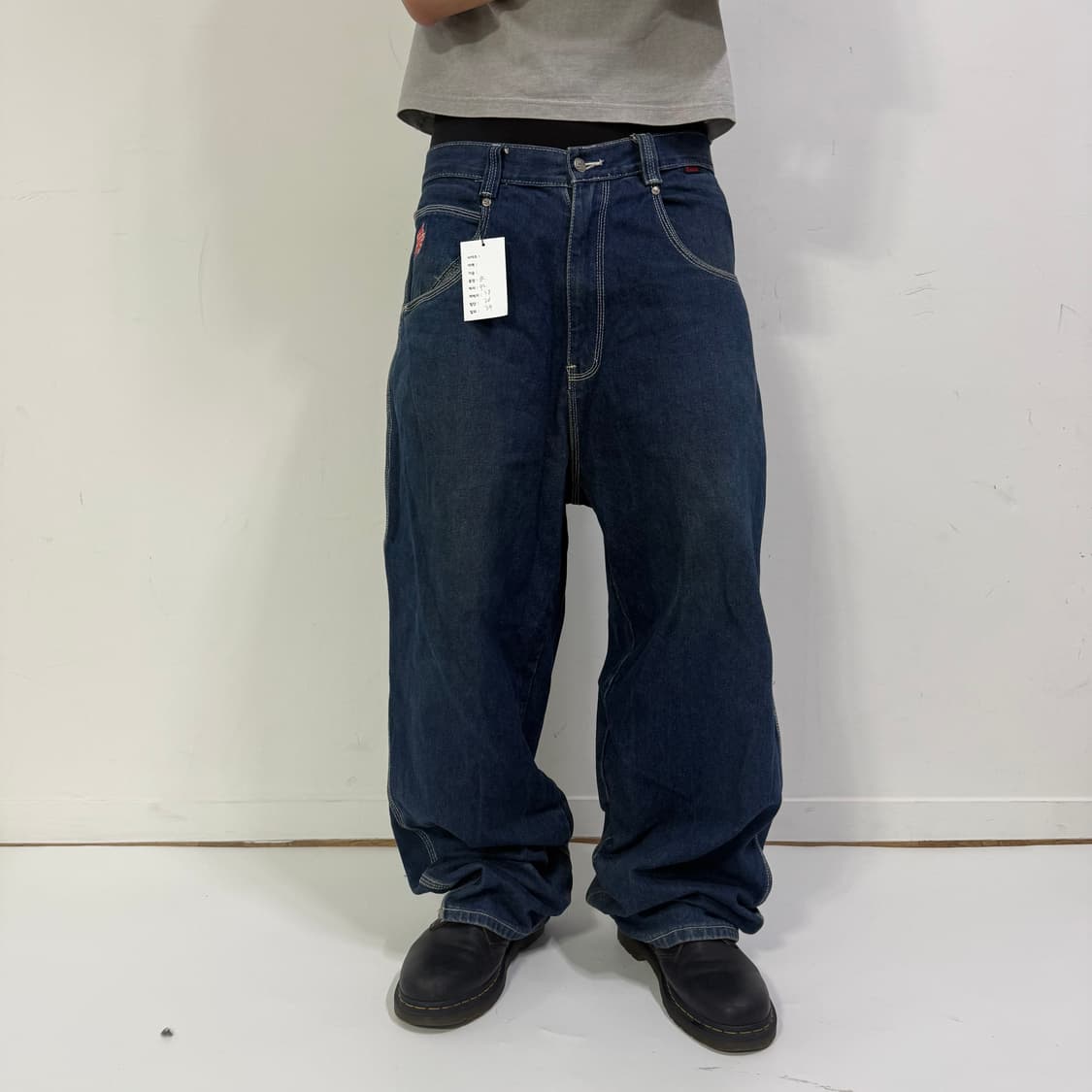 후부 올드스쿨 데님 카펜터 팬츠  상품이미지2