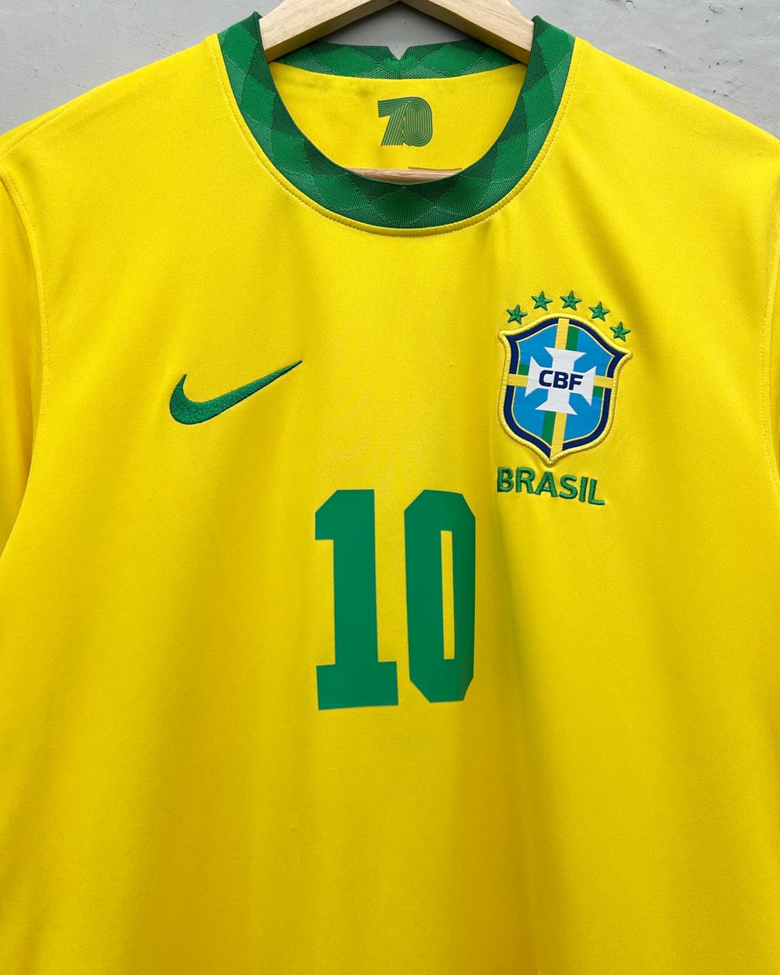 나이키 20-21 브라질 홈 No.10 네이마르 주니오르 상품이미지4