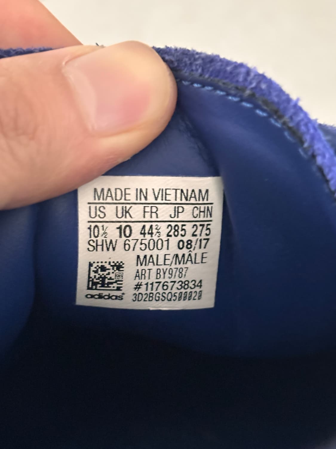 아디다스 빈티지 뮌헨 블루 285 상품이미지7