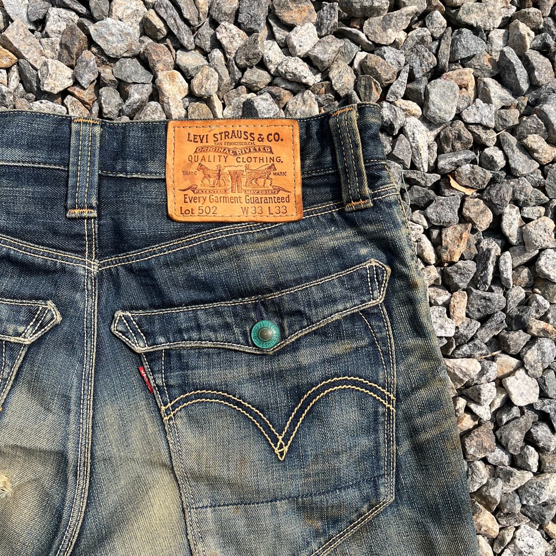 90s(made japan) 502 빈티지 리메이크 리바이스(실측확인) 상품이미지9