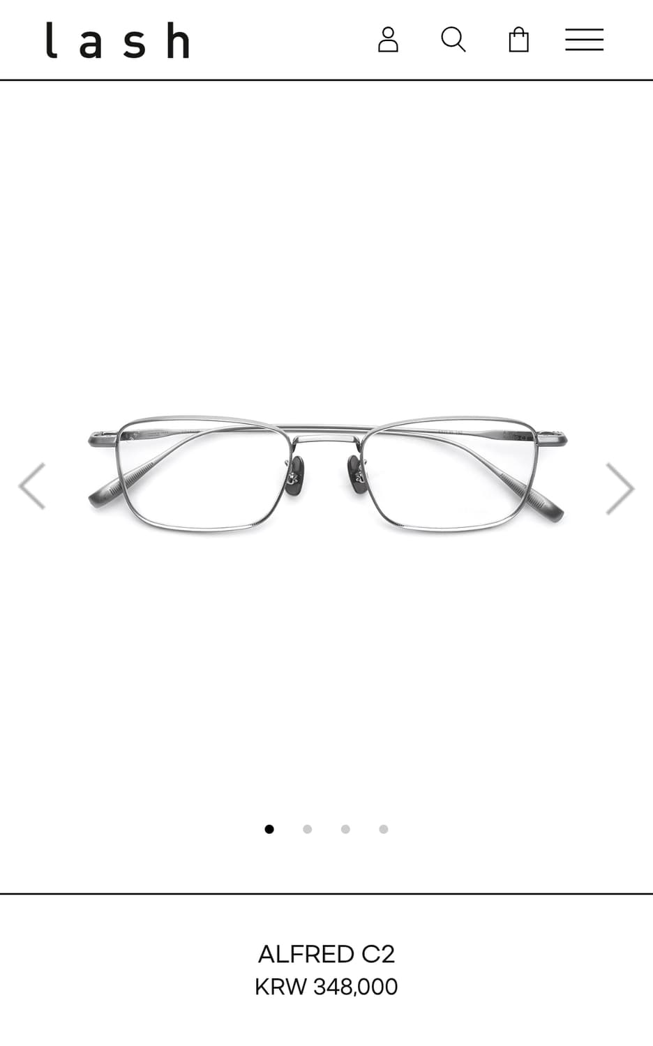 LASH 안경 ALFRED C2 모델 새상품 상품이미지1