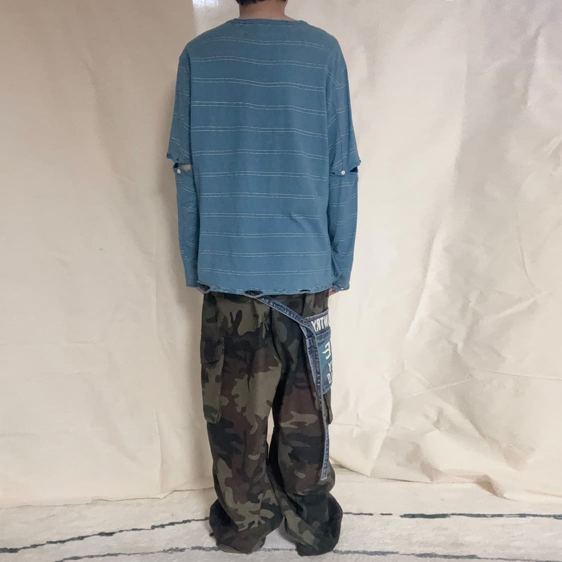 FACCIES Border Detachable Long Sleeve 상품이미지6