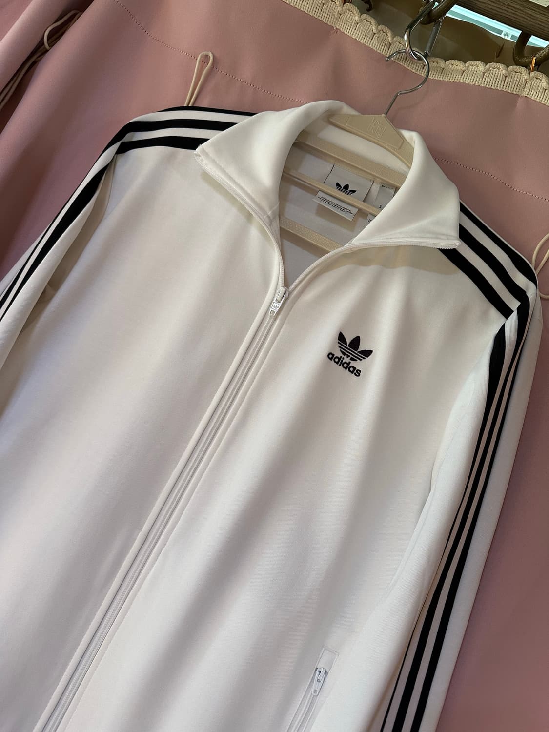 아디다스 베켄바우어 져지 아디다스 화이트 대장 불꽃져지 파이어버드 흰검 상품이미지2