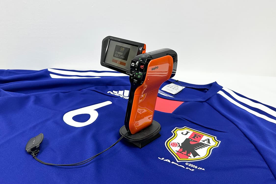 산요 작티 빈티지 캠코더 10MEGA PIXEL오렌지 상품이미지1