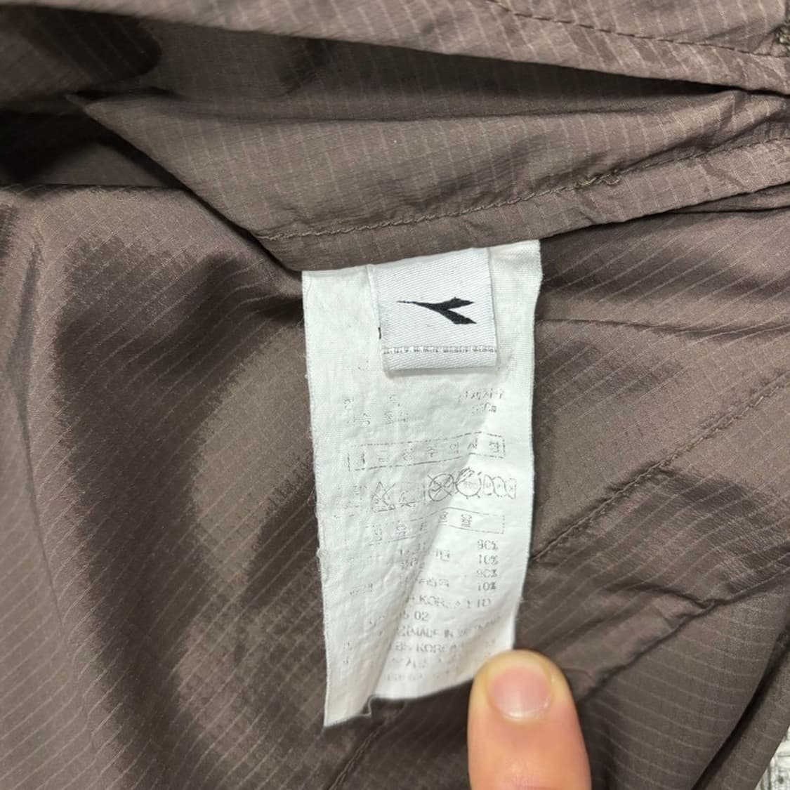 디아도라 배색 바람막이 v0249 상품이미지6