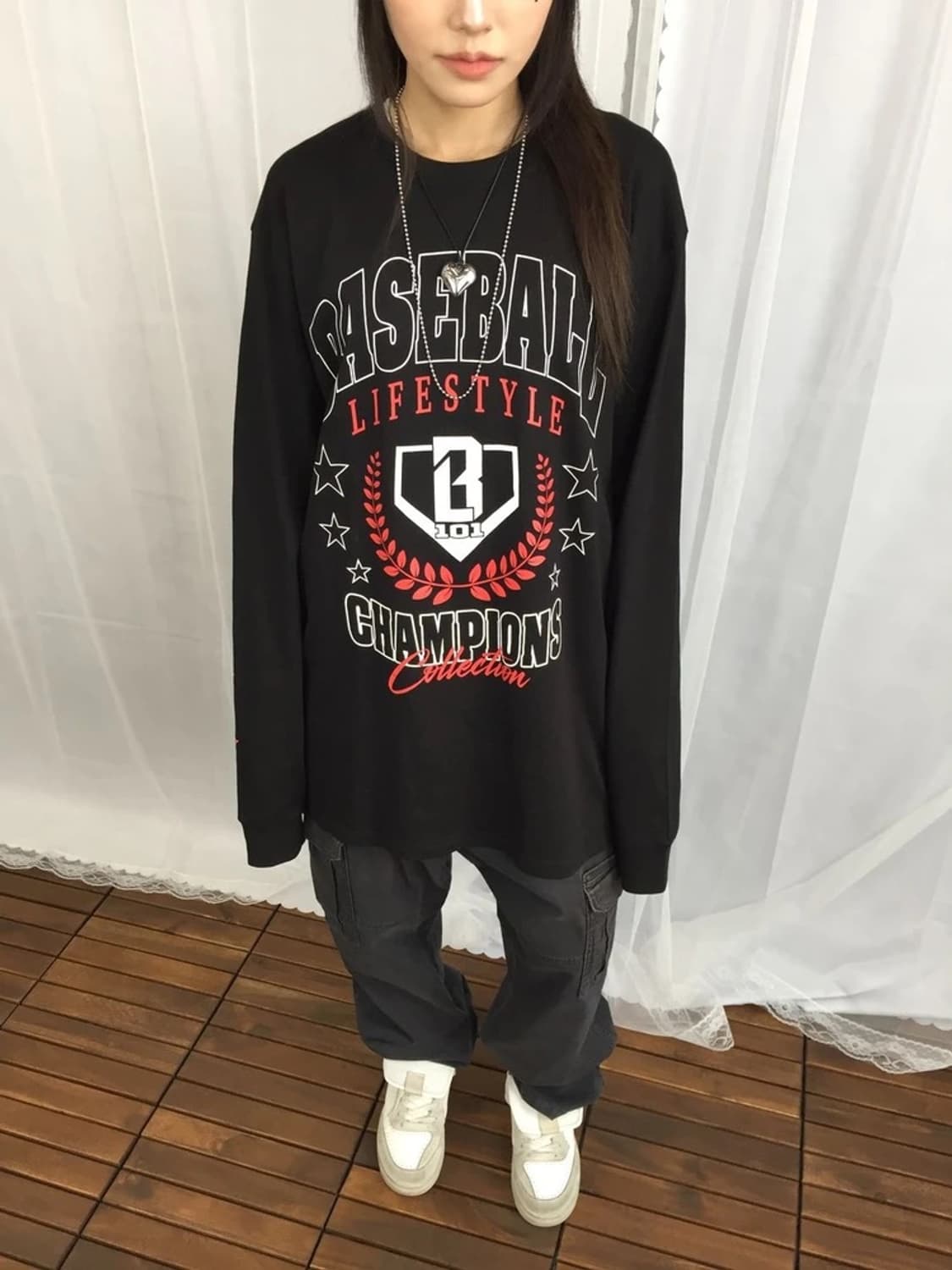 Baseball Lifestyle Long Sleeve 상품이미지2