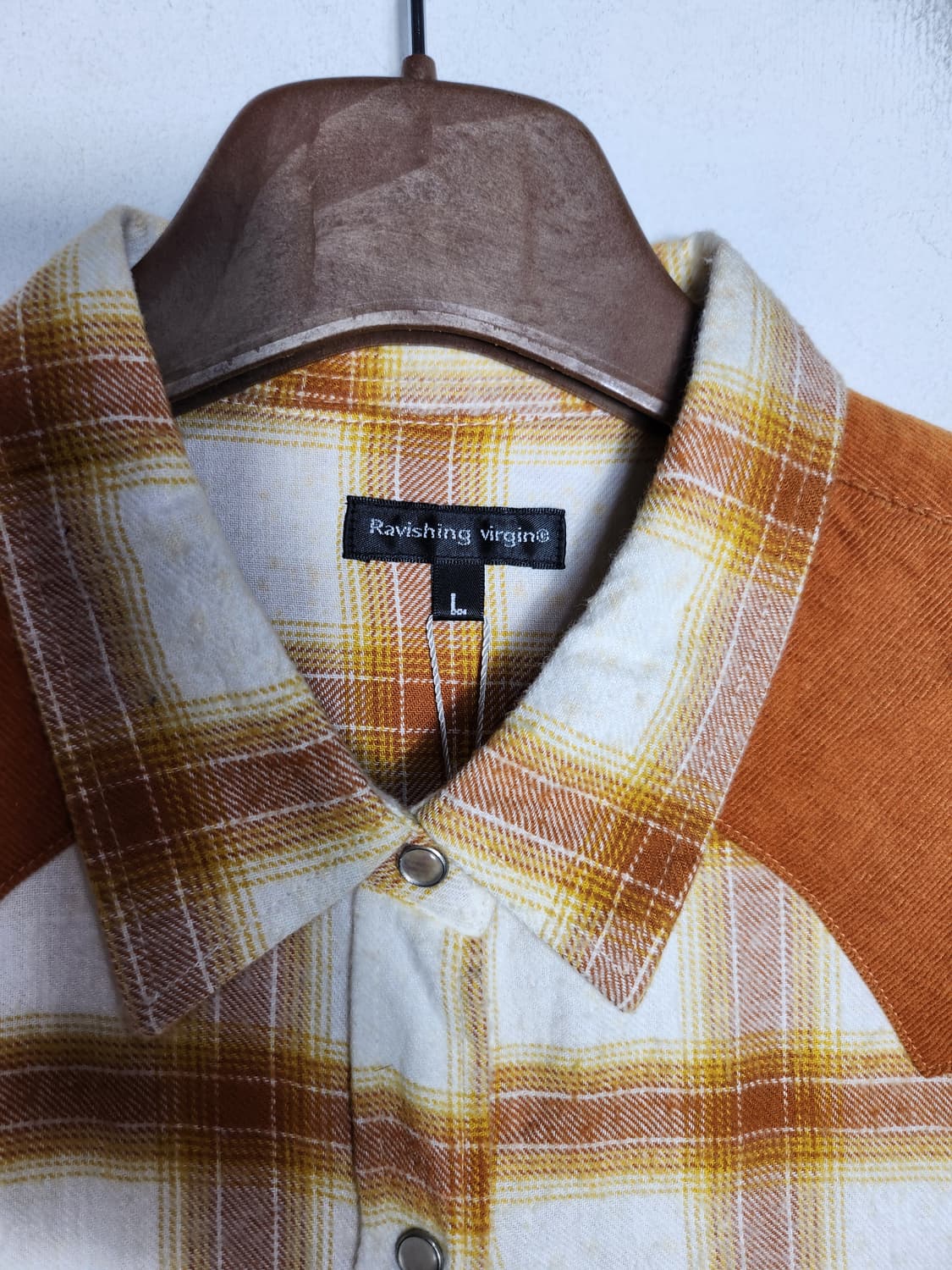 Ravishing virgin 웨스턴 체크 셔츠 상품이미지3