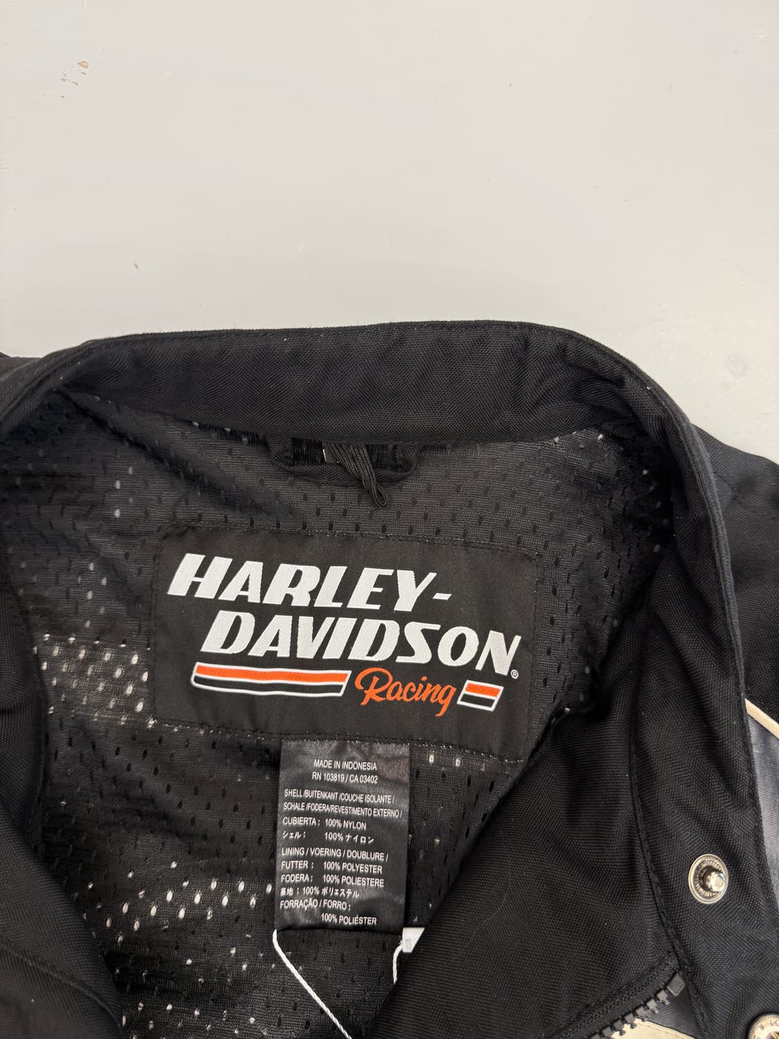 할리데이비슨 루즈핏 스크리밍 이글 레이싱 자켓 상품이미지6