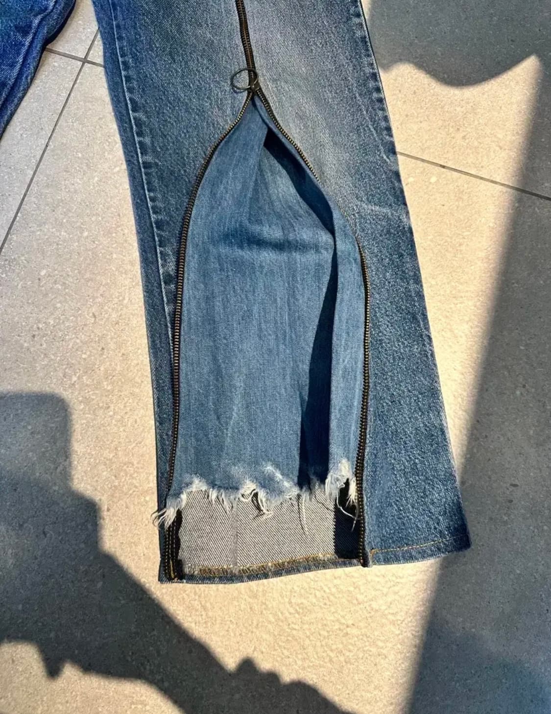 일본브랜드 77circa 나나서카 데님 진 팬츠 상품이미지3