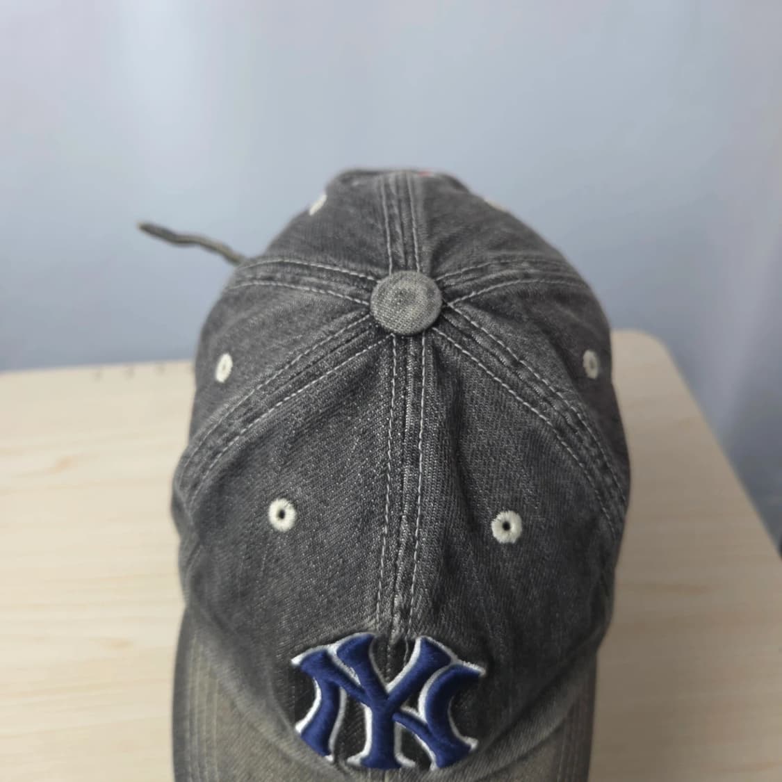여 프리 MLB 워싱 데님 볼캡 모자 상품이미지6