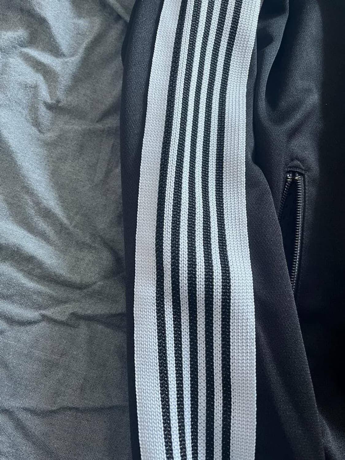 니들스 져지 트랙 자켓 블랙 상품이미지4