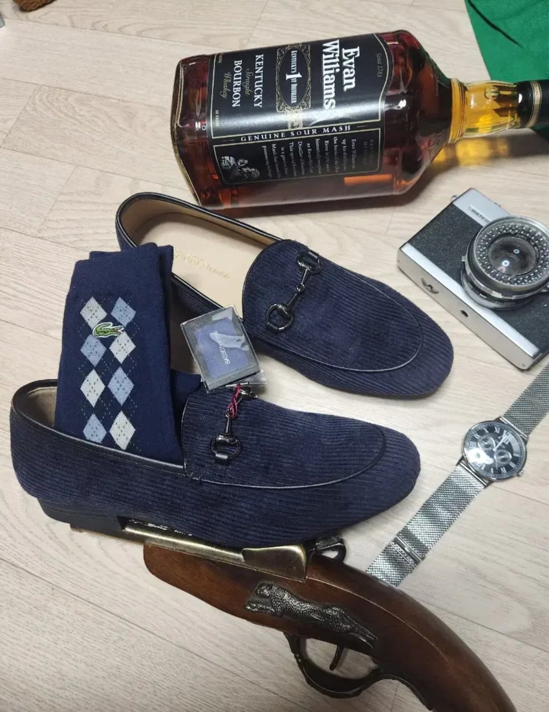 Basso 코듀로이 로퍼 265 상품이미지1