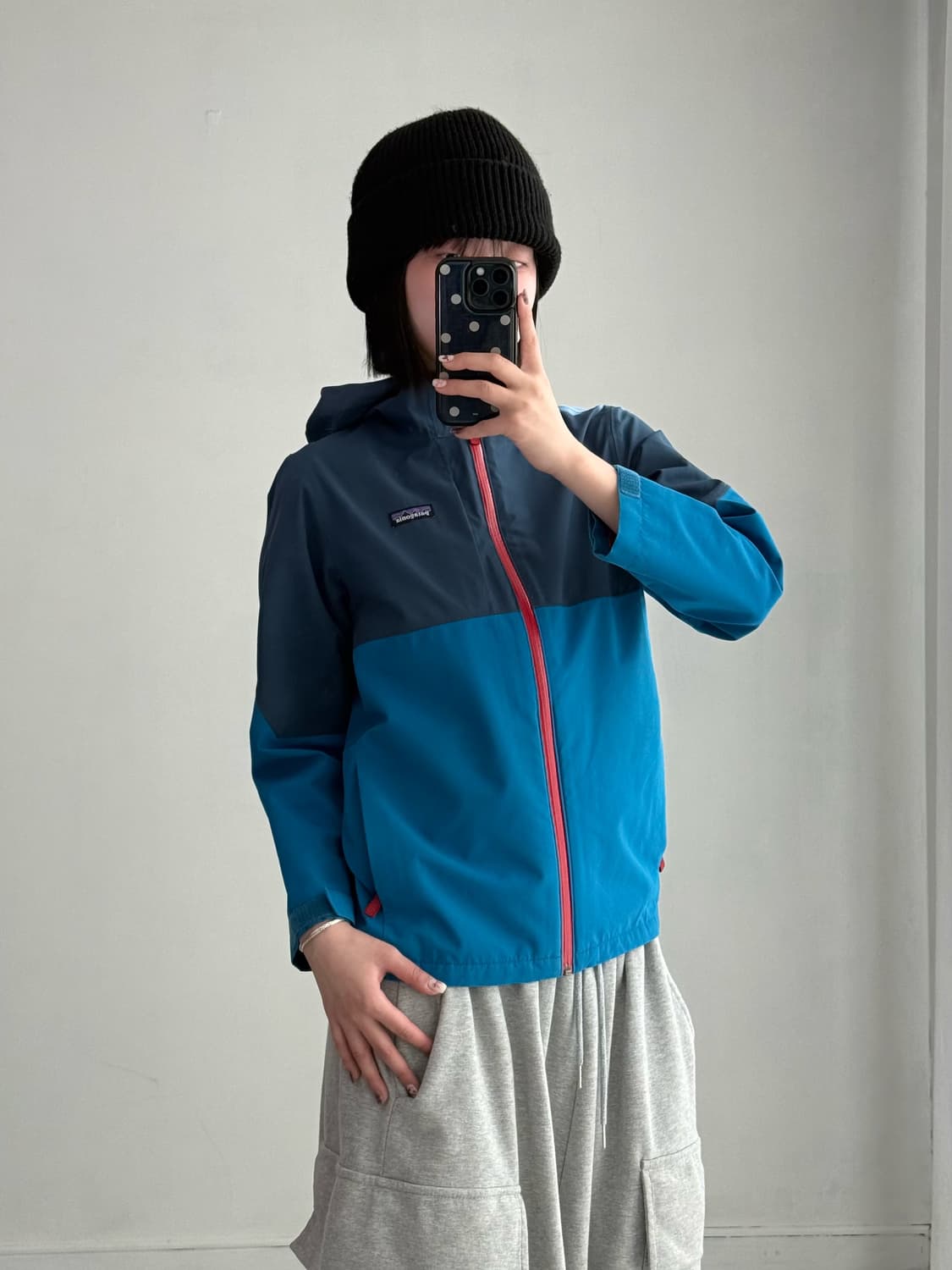 파타고니아 블루 바람막이 상품이미지3