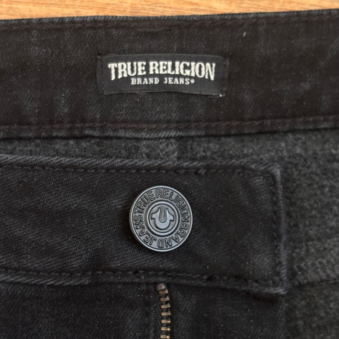 FW 트루릴리젼 블랙진 25 26 스판 기모 데님 청바지 슬림 부츠  상품이미지5