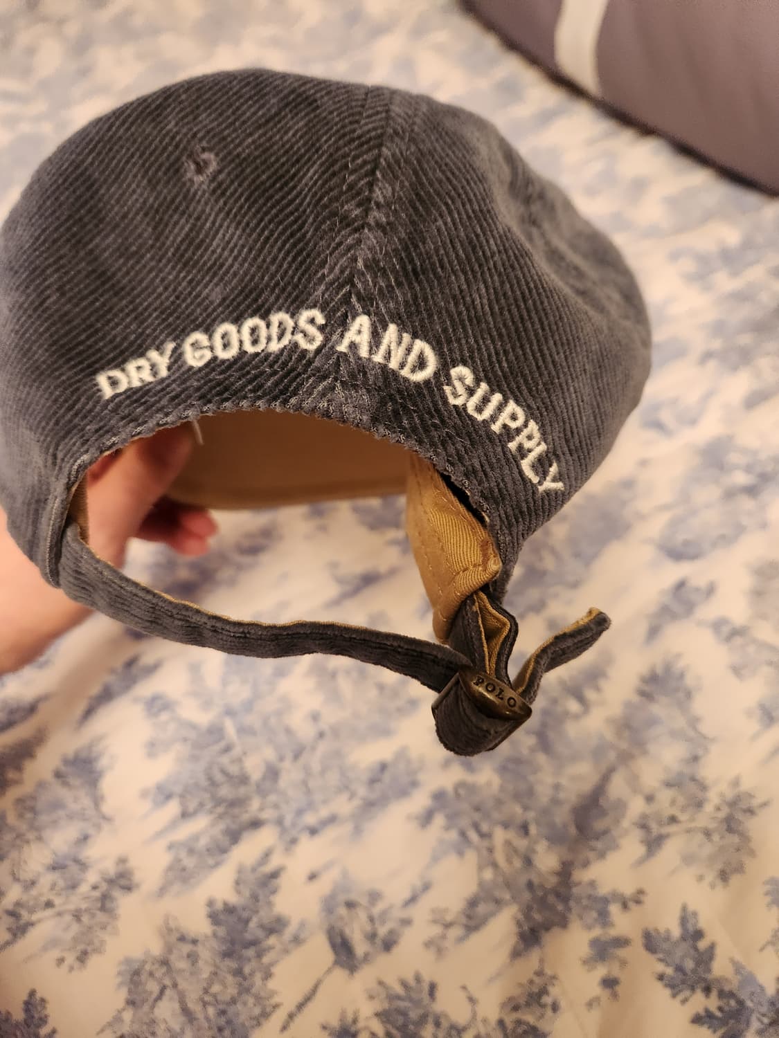 폴로 코듀로이 볼캡 상품이미지3