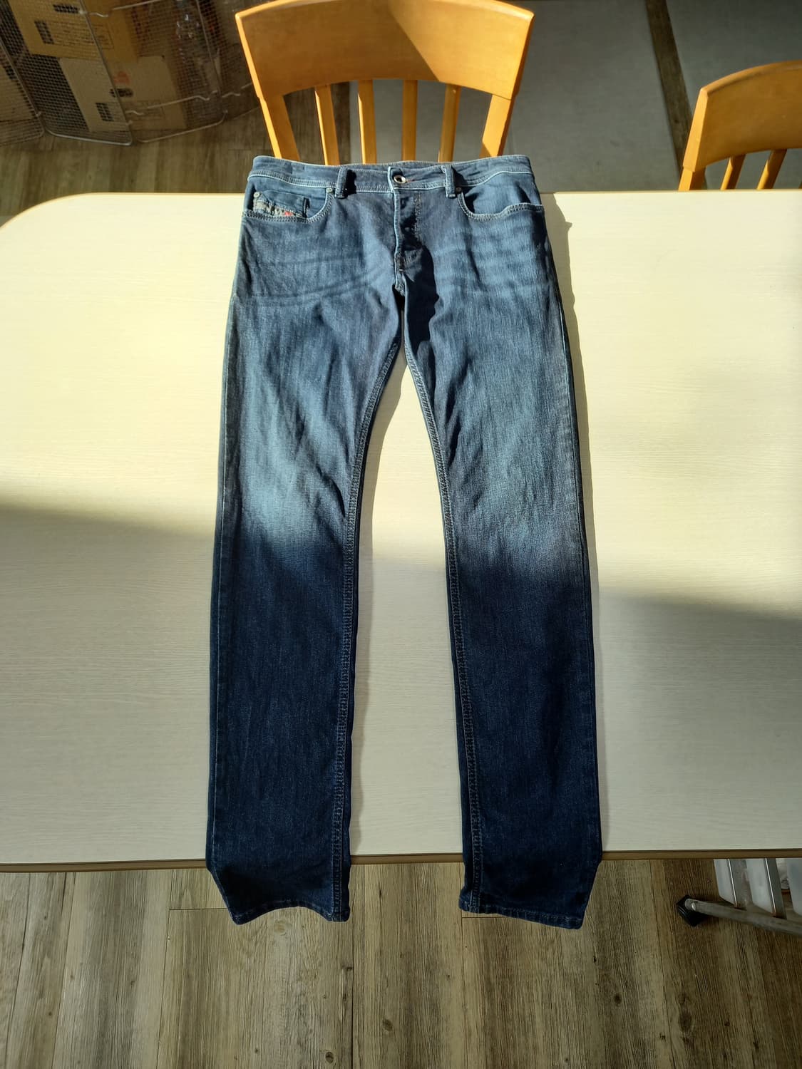 30 DIESEL 골반 워싱 스판스키니 진청 30-145 상품이미지1