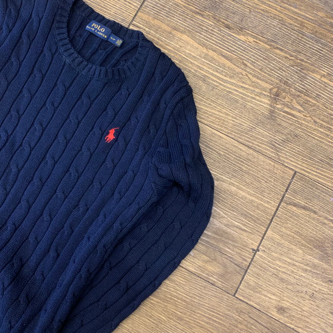 폴로 랄프로렌 케이블 니트 S 상품이미지1